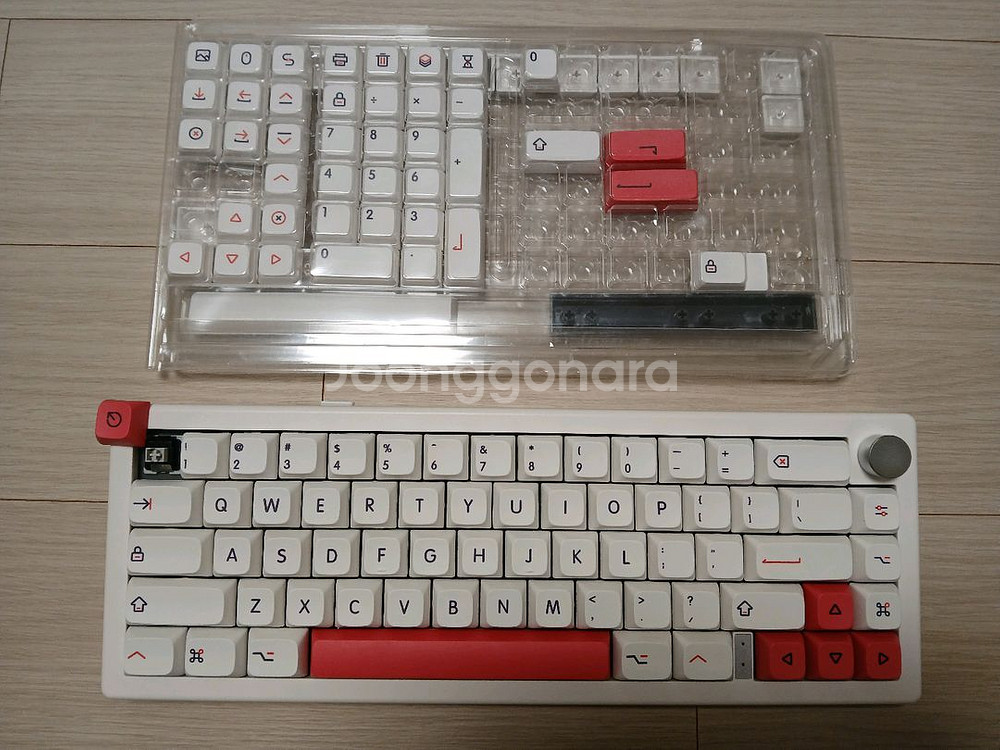 기계식 키보드 키캡 xda pbt 126키 새상품--1