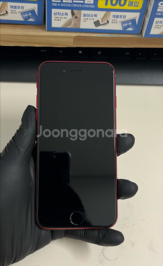 아이폰Se3 64G 레드 SSS급!--0