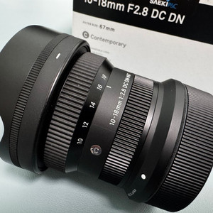 시그마 10-18mm f2.8 Canon RF 팝니다.