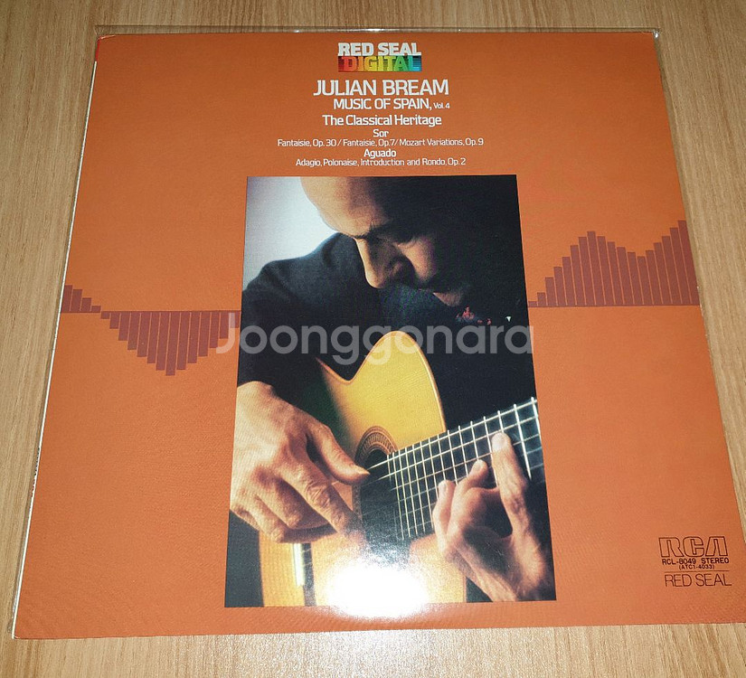 줄리안 브림 Music of Spain 4집 LP()--0