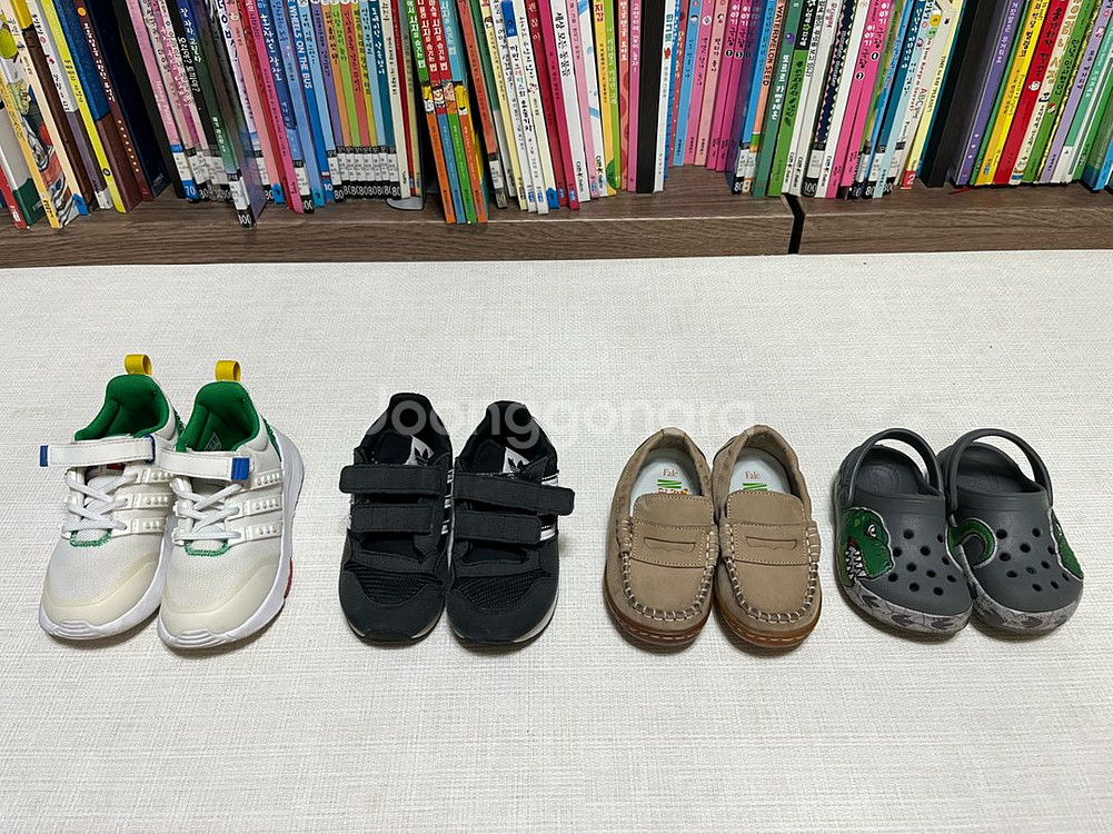 남아 운동화 아디다스, 크록스, 단화 일괄--0