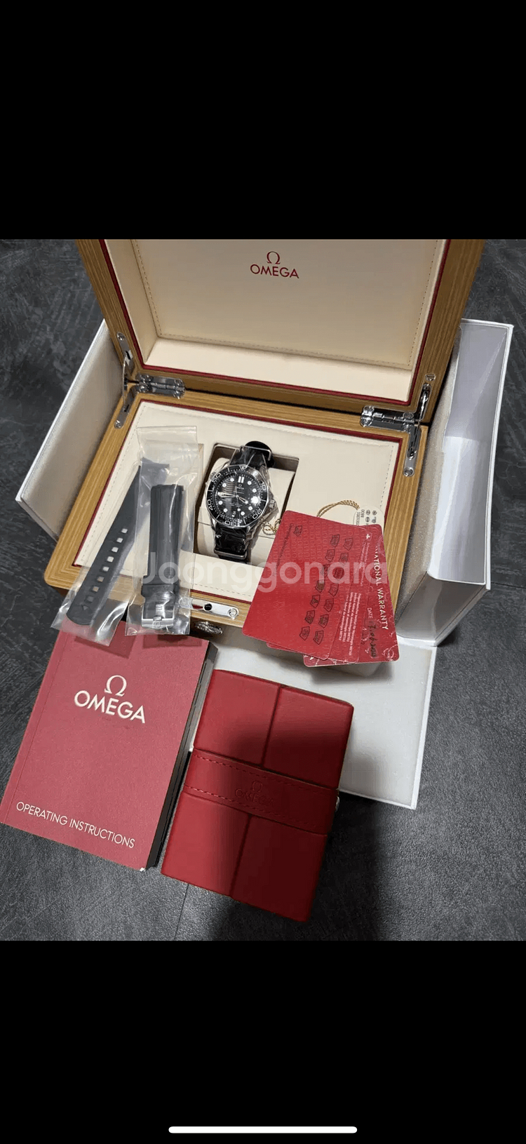 오메가 다이버 300 러버모델--2