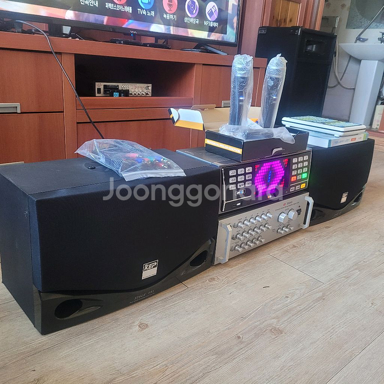 태진 b70 노래방 반주기 풀세트--1
