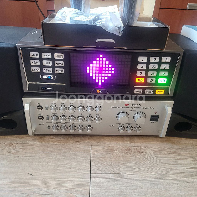 태진 b70 노래방 반주기 풀세트--3