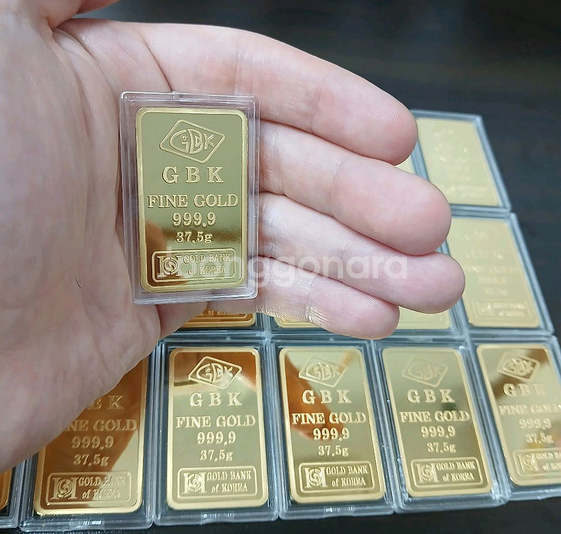 10돈 GBK 순금 골드바--0