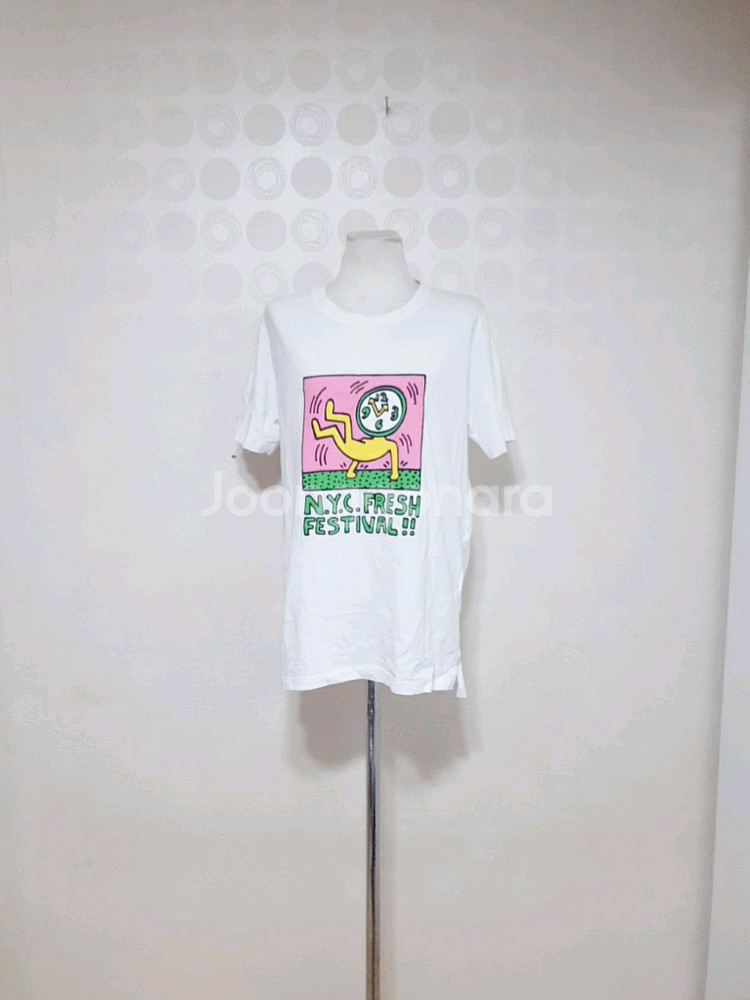 키스해링/반팔티95/흰반팔티95/화이트반팔티95--0