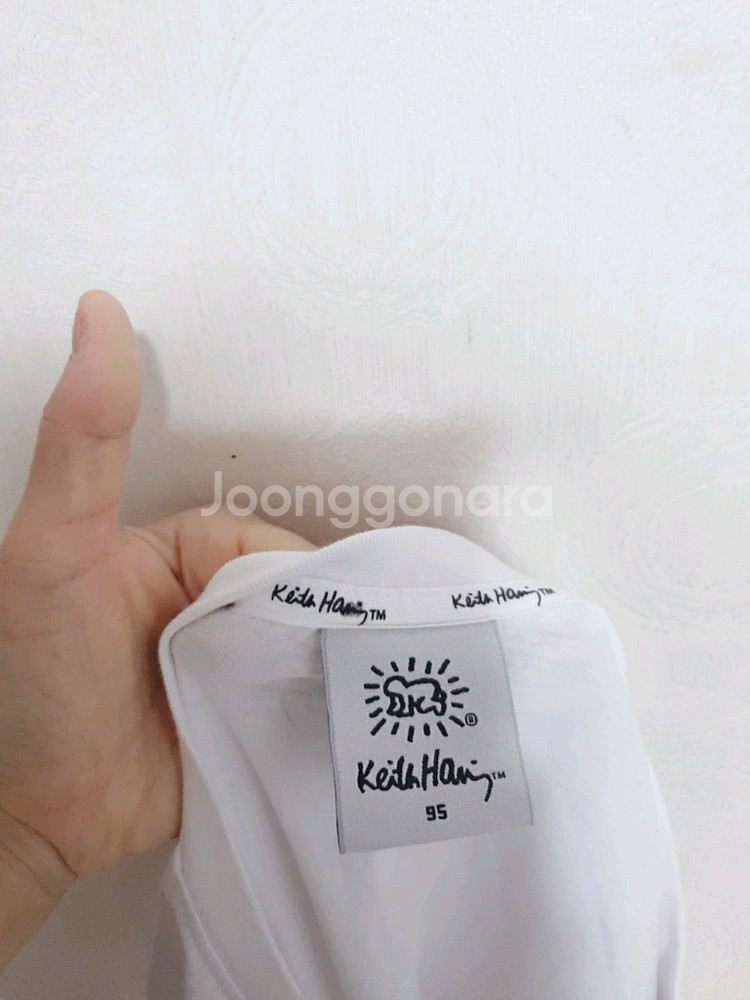 키스해링/반팔티95/흰반팔티95/화이트반팔티95--1