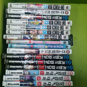 귀칼,주술회전,칠대죄,타카키양,원펀맨 만화책