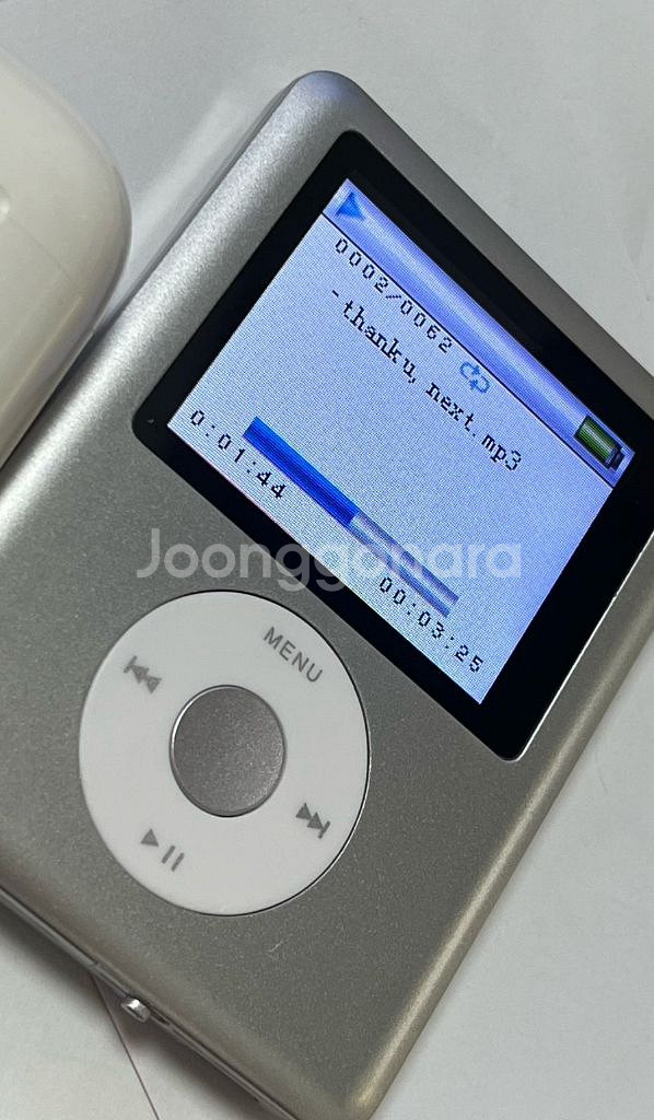 Y2K 아이팟 감성 MP3 플레이어--5