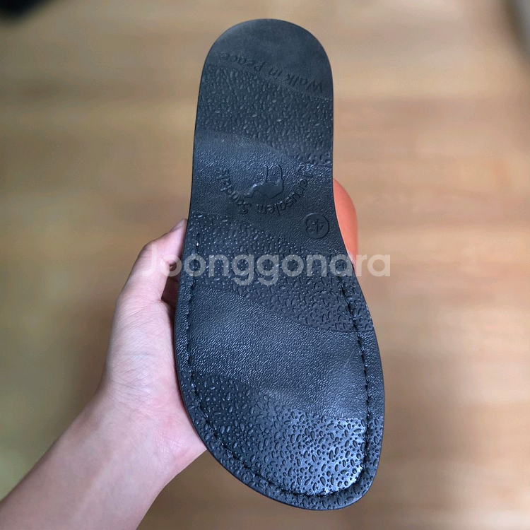 예루살렘 여름 가죽 샌들 슬리퍼 43(280mm)--2