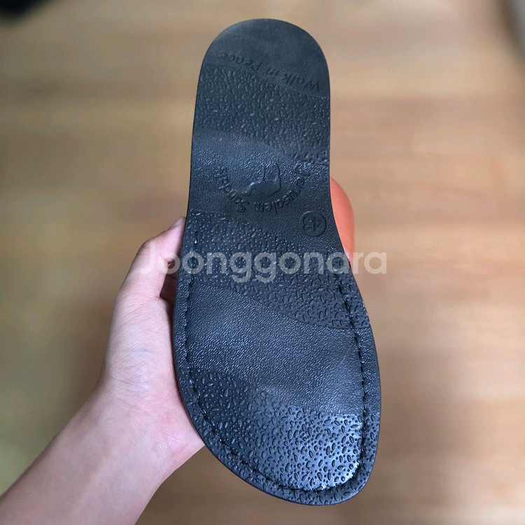 예루살렘 여름 가죽 샌들 슬리퍼 43(280mm)--2