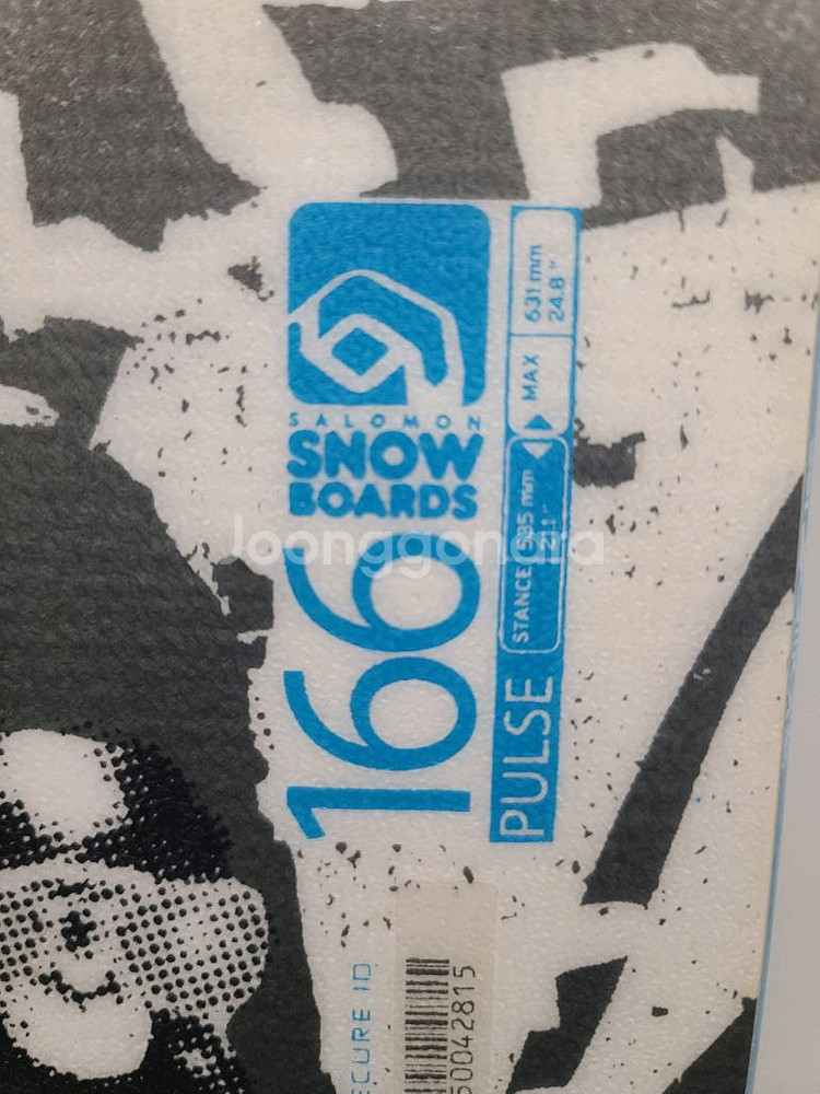 살로몬 스노우보드 166 ,k2 소닉 바인딩--2