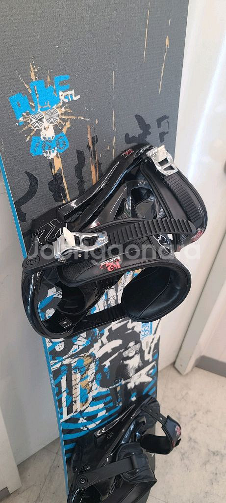 살로몬 스노우보드 166 ,k2 소닉 바인딩--5