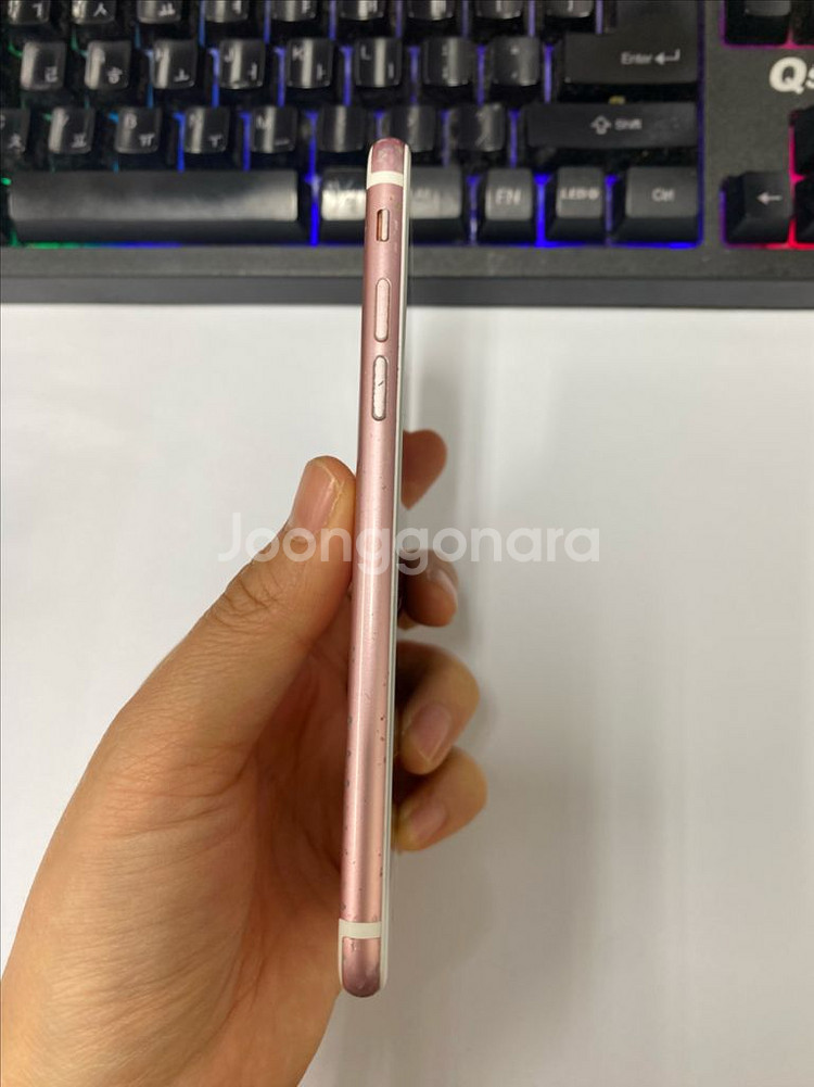 아이폰7 로즈골드 액정SS급 32GB 배터리100%--4