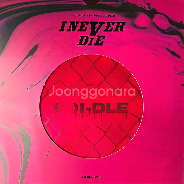 아이들I NEVER DIE앨범일괄(포카O)+초판 포스터--6