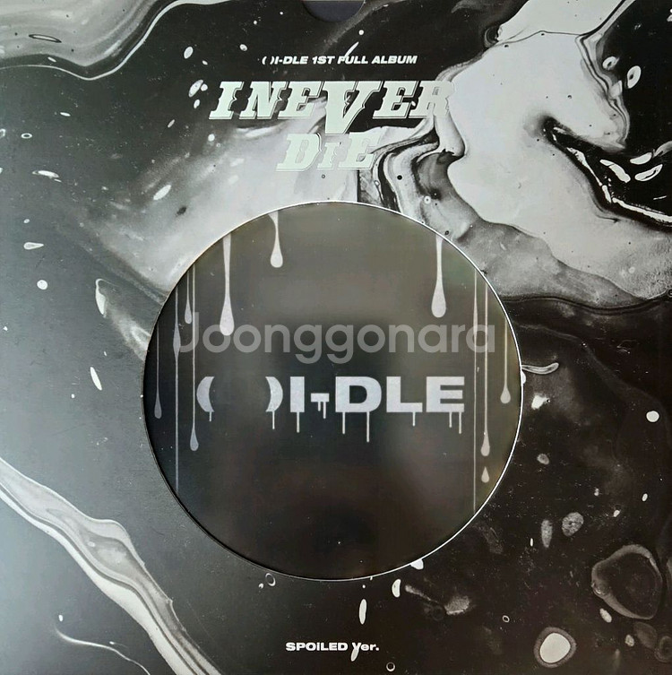 아이들I NEVER DIE앨범일괄(포카O)+초판 포스터--7