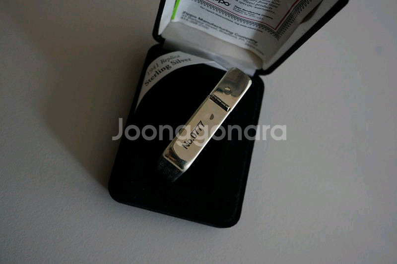 zippo 할리데이비슨 순은지포라이터 한정판--9