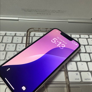 아이폰13미니 상태최상 정품배터리팩 증정