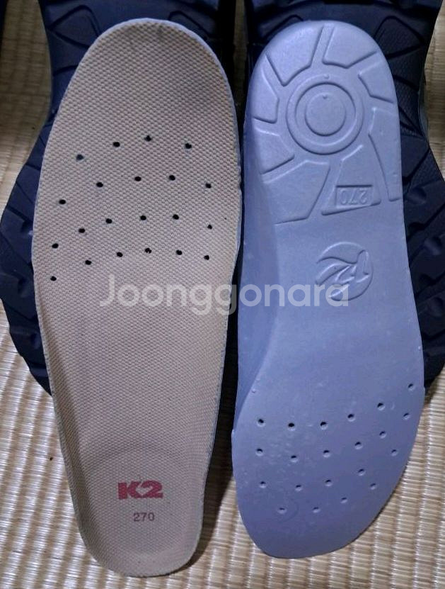 K2 고어텍스 경등산화 265(270) 택비포함--7