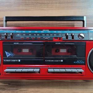 대우 카세트 라디오 RCS-822W