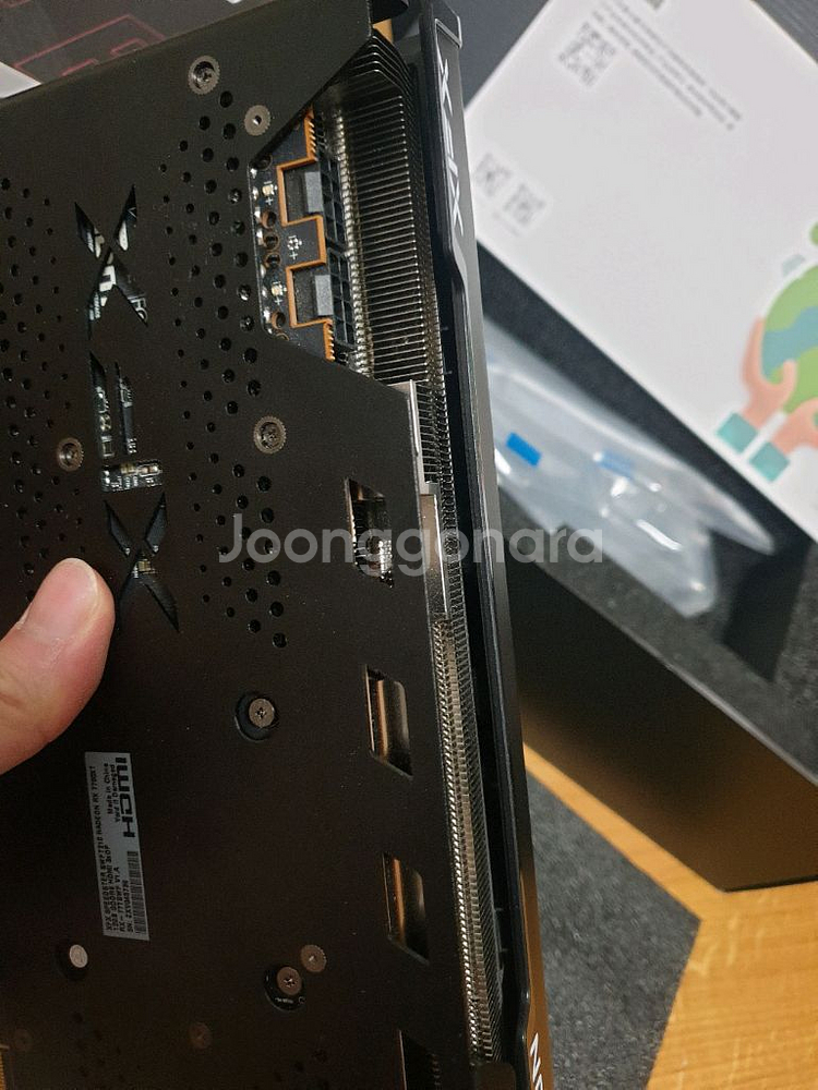 xfx 7700xt (25년 3월 구매품)--4