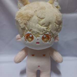 무속성 20cm 솜인형 모카베어 1체 판매합니다