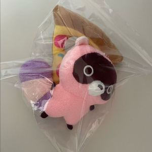 반올림피자 도구리 인형 키링