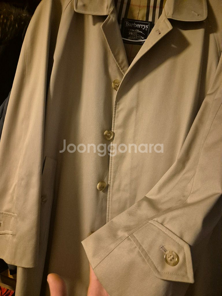 정품버버리트렌치코트 105~100--1