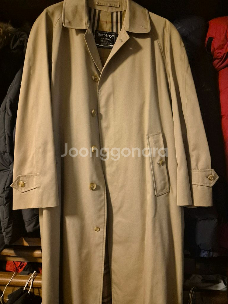 정품버버리트렌치코트 105~100--0