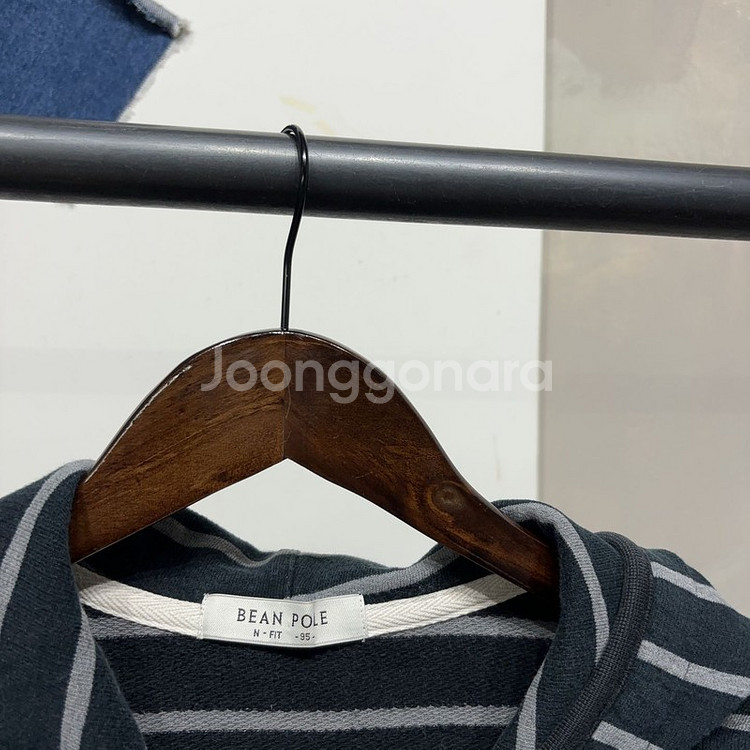 (95) 빈폴 캐주얼 스트릿 스트라이프 후드집업 자켓--1