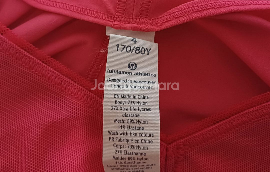 룰루레몬 탱크탑 4 size lululemon--4
