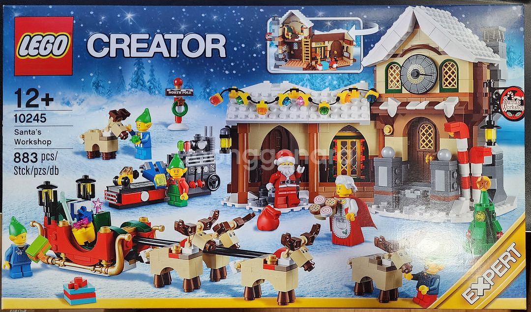 레고 10245 산타의 작업장 MISB 미개봉 팝니다--0