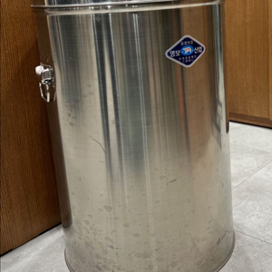 명보산업 스텐 쓰레기통 145리터