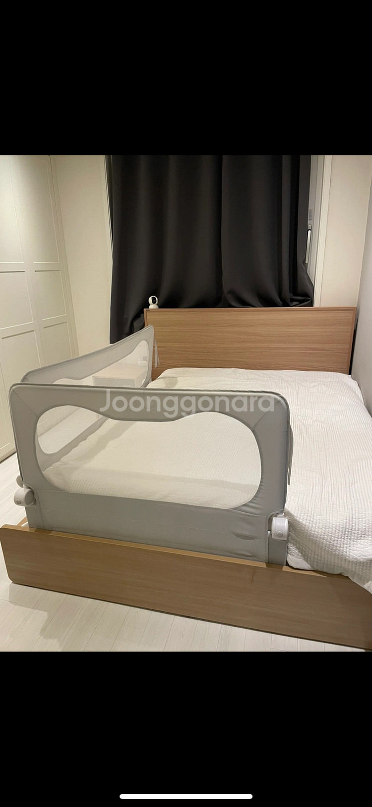 한샘 퀸 침대프레임--0