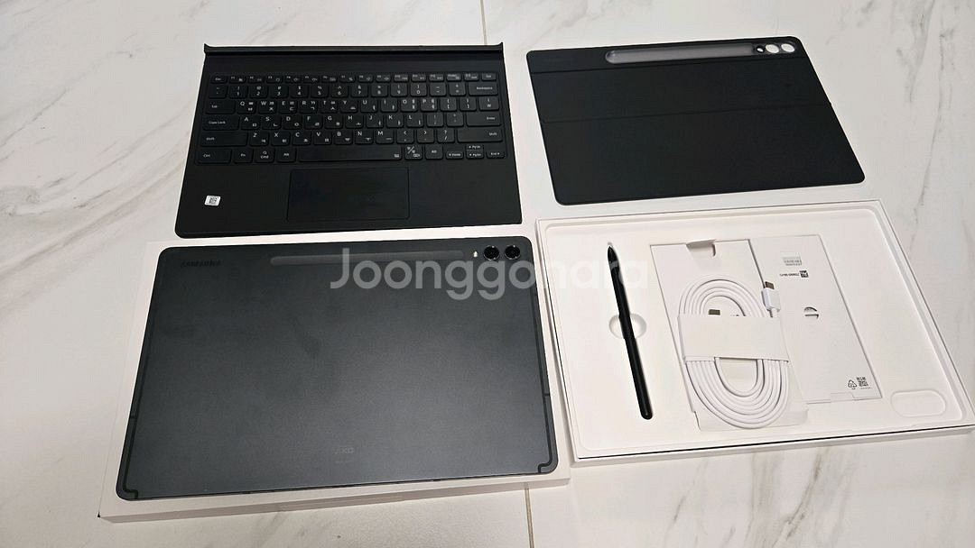 갤럭시탭s9플러스 256GB 와이파이+키보드 북커버--1