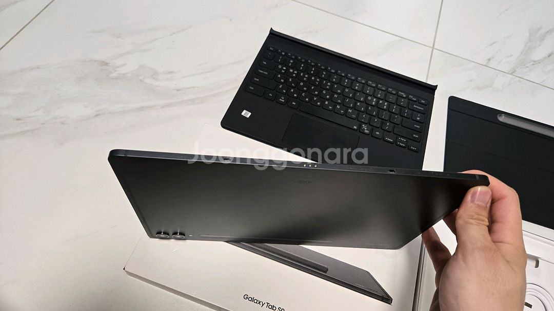 갤럭시탭s9플러스 256GB 와이파이+키보드 북커버--4