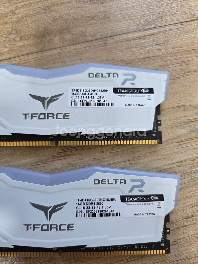 DDR4 CL18 3600MHZ 32G 판매합니다--0