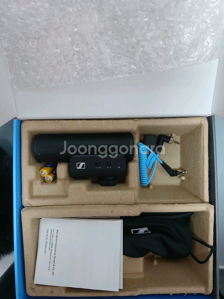 젠하이저 MKE400 샷건마이크 모바일키트 판매합니다.--0