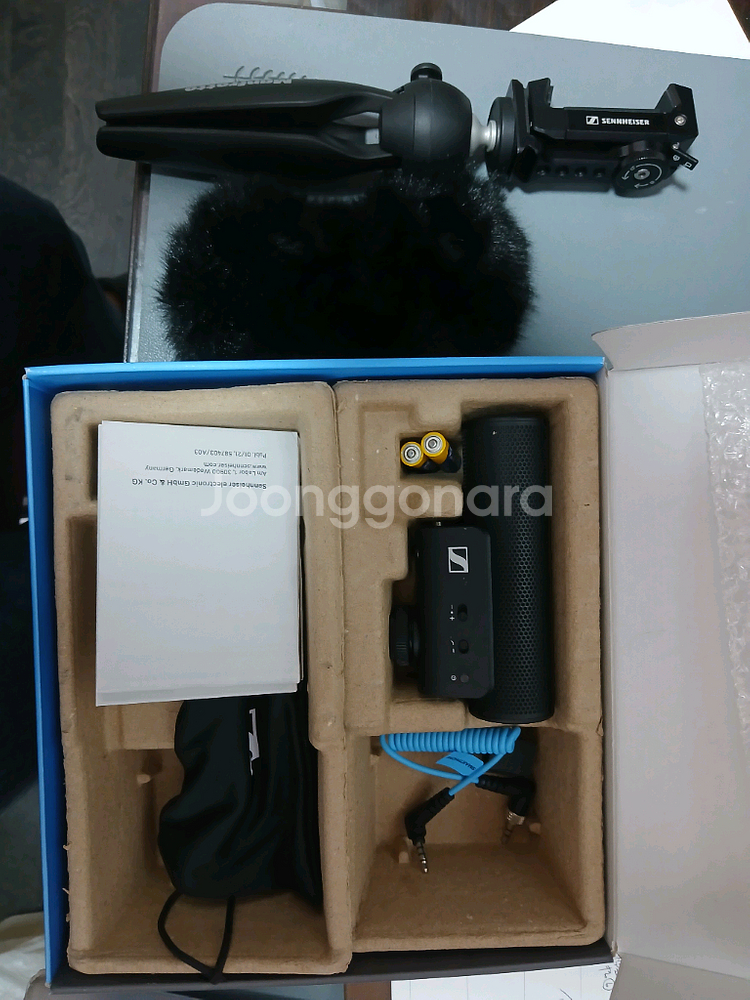 젠하이저 MKE400 샷건마이크 모바일키트 판매합니다.--2