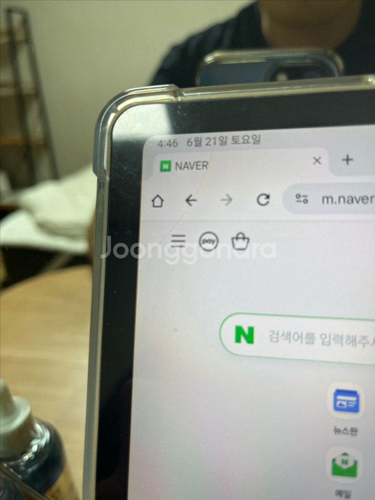 갤럭시탭 S6 Lite LTE 128g 판매 합니다--2