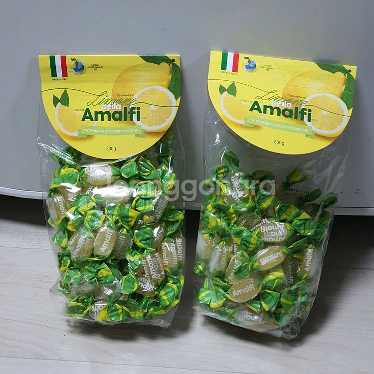리모네 디 아말피 레몬 캔디 200+200g--0