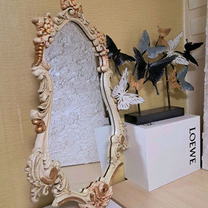 빈티지엔틱 벽거울/ 엔틱 크렉거울