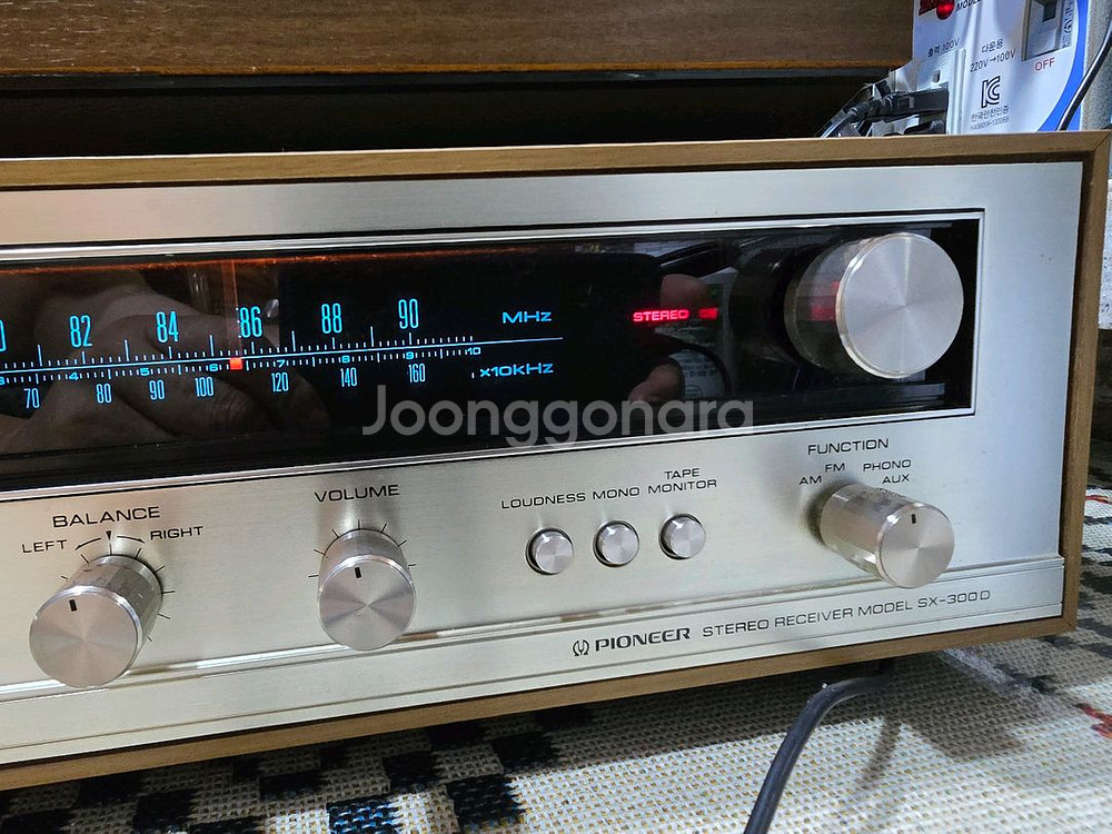 빈티지 파이오니아 SX-300D 스테레오 리시버앰프--2