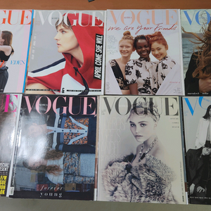보그코리아 2018년 8권 일괄 소장용 VOGUE