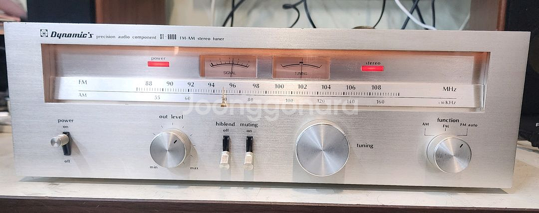 금성 st-8000 튜너--0