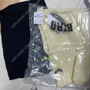 히로 바라클라바 크림 블랙 새상품 가격내림