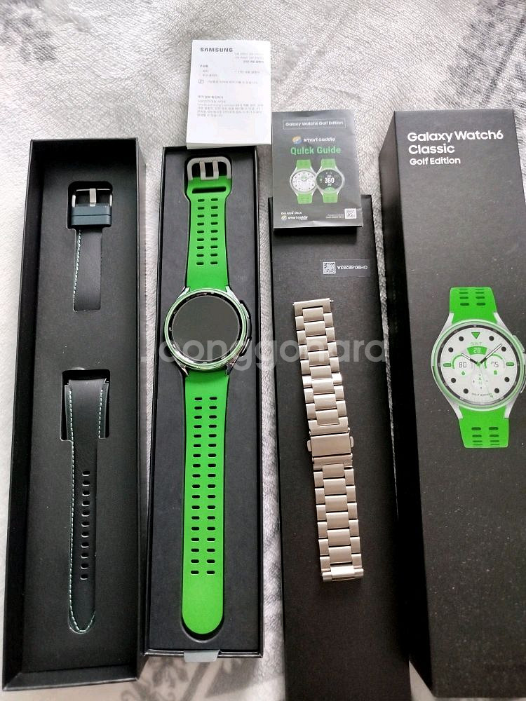 갤럭시 워치6 클래식 47mm 골프에디션--1