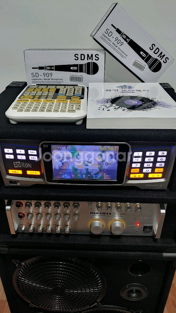 금영 q200 이동식노래방세트--6