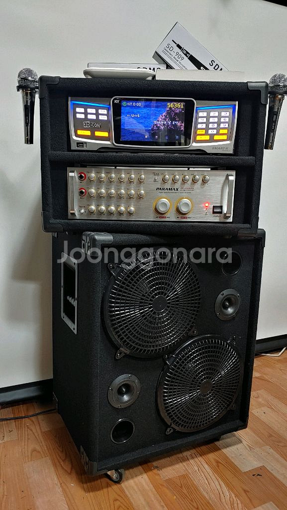 금영 q200 이동식노래방세트--9