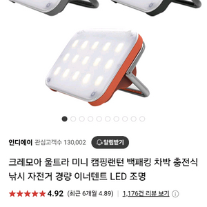 크레모어 울트라 미니 랜턴 (블랙)